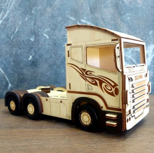 Laser Cut Truck Design Free Cnc Dxf File Free Vector