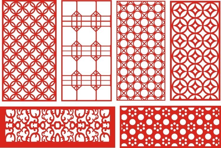cnc cutting designs patterns
