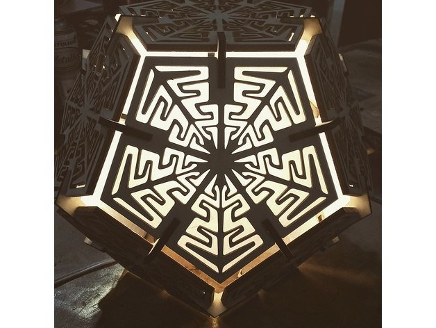 Dodecahedron Lamp 