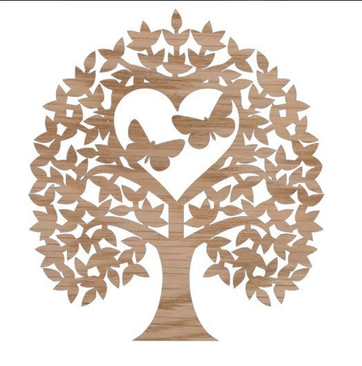 tree of life vector file for laser cut Free download