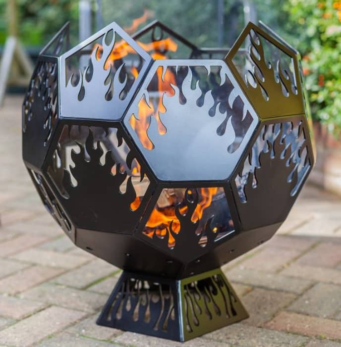 Fire Pit Ball Plain dxf files for plasma cutting