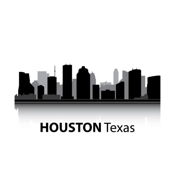 Houston Skyline Vector