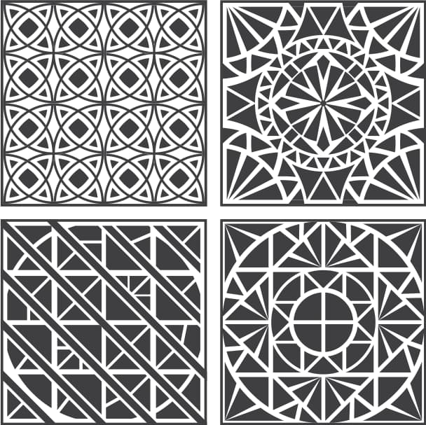geometric patterns vector 