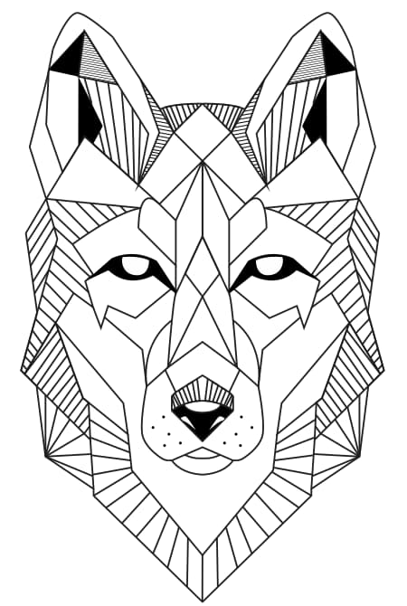 Wolf Lineart