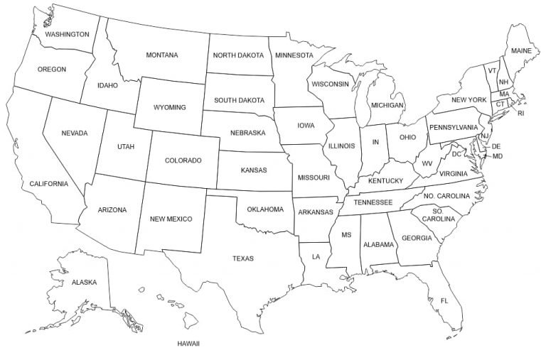 free vector usa map US 50 States Map dxf Files - Free Vector