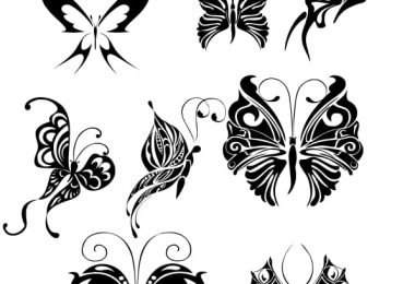 free vector butterfly Vector Art Set | Free Vector