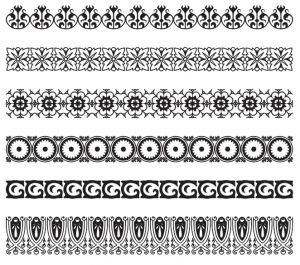 Decorative Borders Vector Free Vector - Free Vector