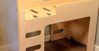 Toddler Bunk Bed free CNC router projects download