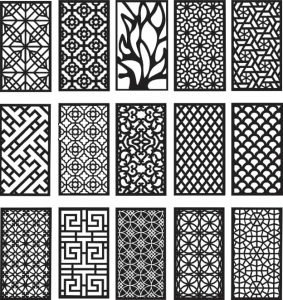 CNC Pattern Collection Free DXF Files & Vectors – Free Vector