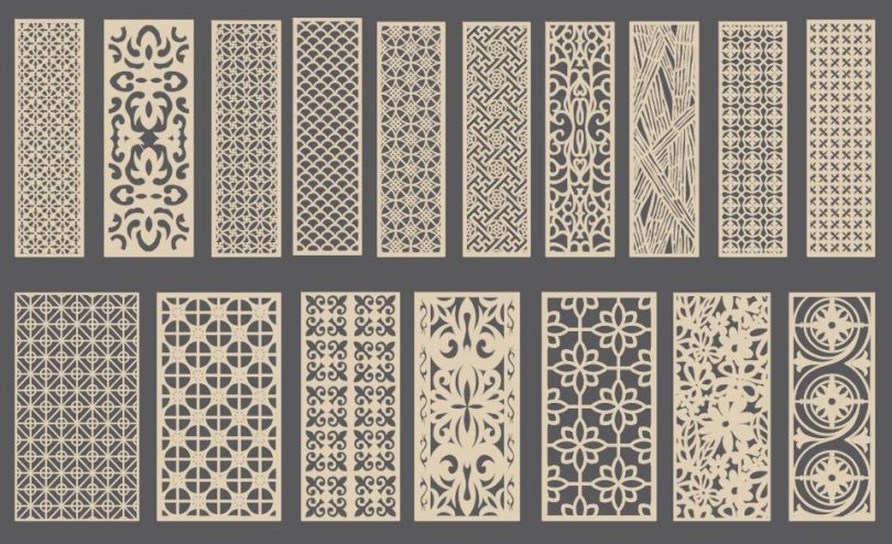 cnc design free download and DXF patterns downloads - Free Vector