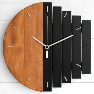 Laser Cut Abstract Wall Clock free dxf Download