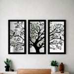 CNC File Tree Wall Decor CNC Design Free - Free Vector