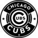 Chicago Cubs Black and White Logo – Free SVG Download