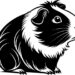 Laser Cut Guinea Pig SVG – Perfect for Cricut & Silhouette