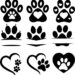 Free Paw Print SVG